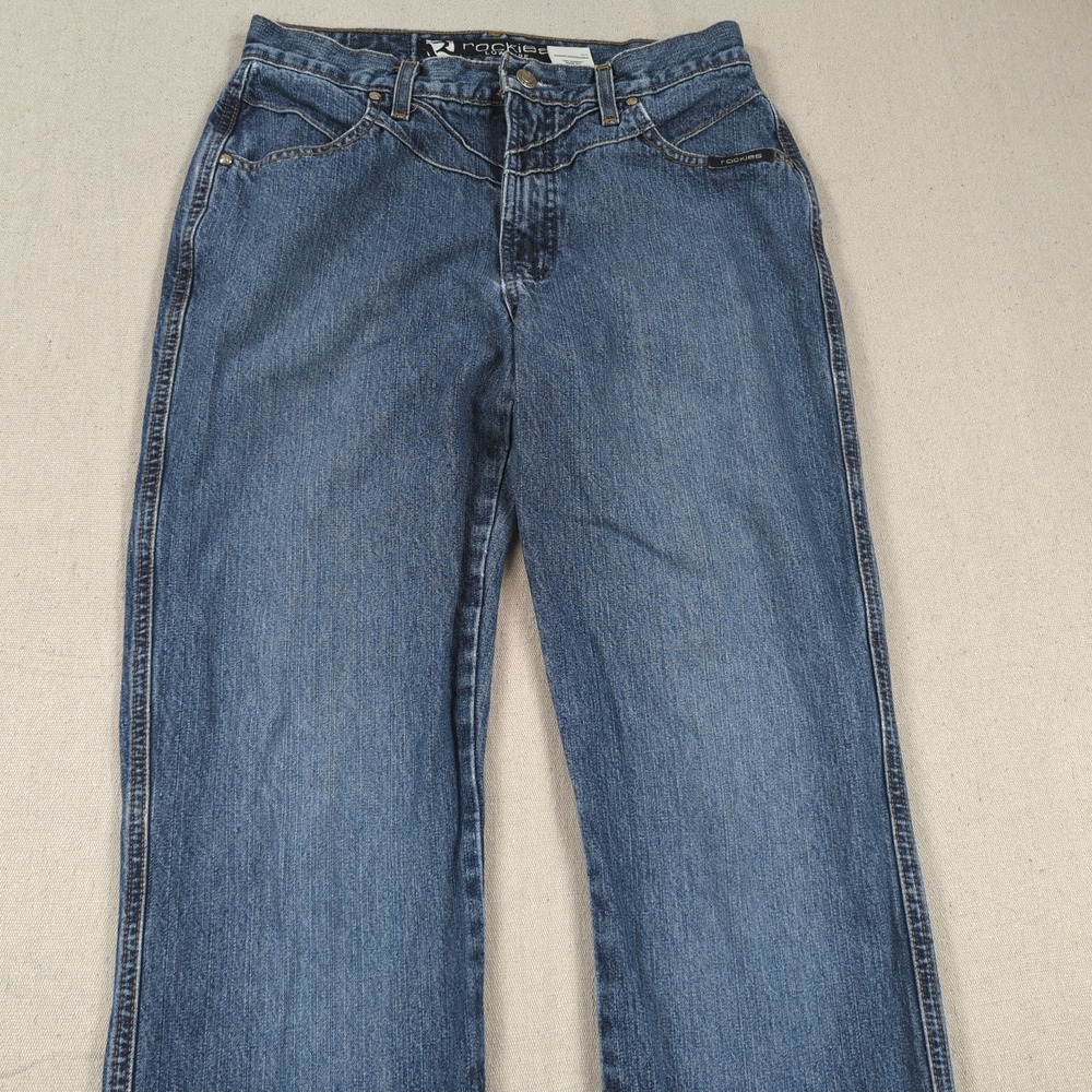 Vintage Rockies Jeans Womens 7 16 Blue Low Rise Mom Bareback‎ - Picture 2 of 14